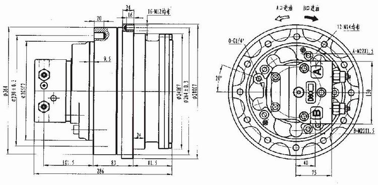 Hydraulic-cyclinders-valves-motors-winches-pumps-manifolds-transmission drives