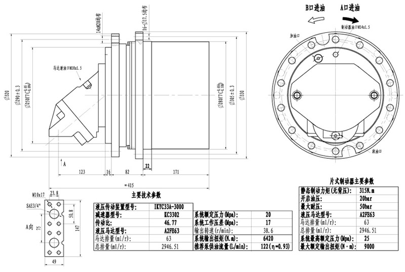 Hydraulic-cyclinders-valves-motors-winches-pumps-manifolds-transmission drives