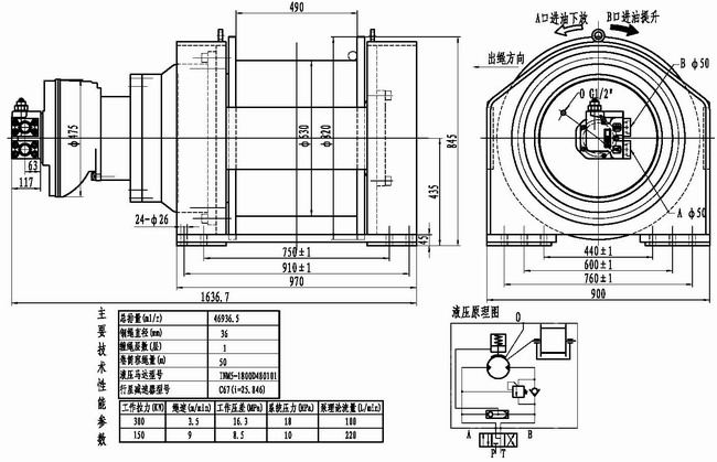 Hydraulic-cyclinders-valves-motors-winches-pumps-manifolds-transmission drives