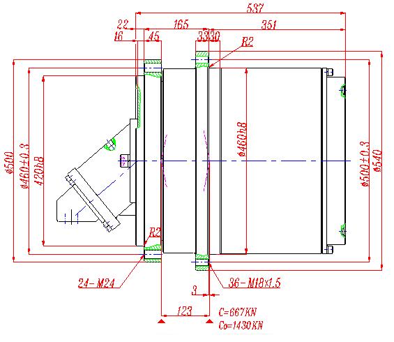 EP415T3 TRACK DRIVES (GFT110T3),EP415W3 WINCH DRIVES (GFT110W3) 